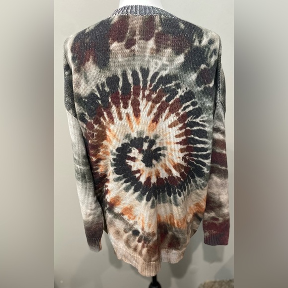 Valentino Tie-Dye Oversize Cashmere Sweater - Picture 8 of 10